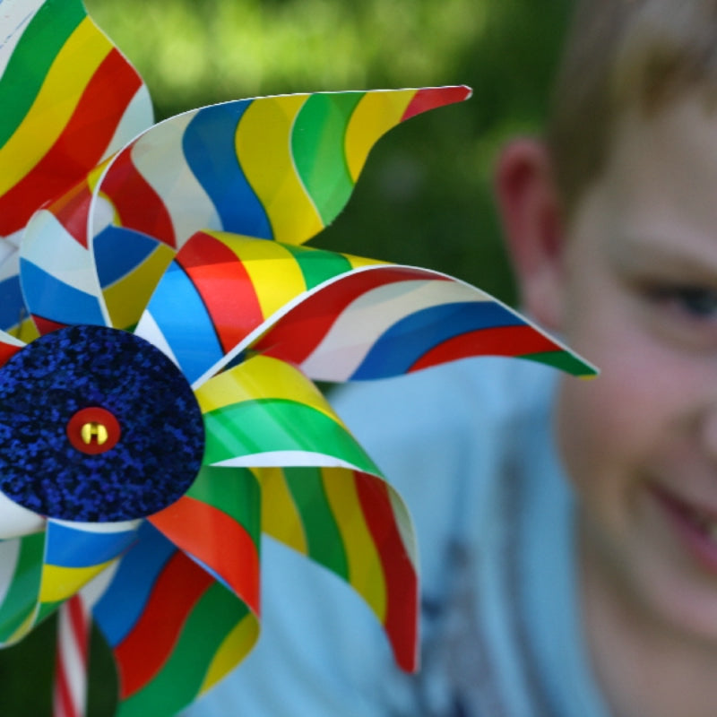 Carnival Party Pinwheel Made in Italy Whirly Windmills