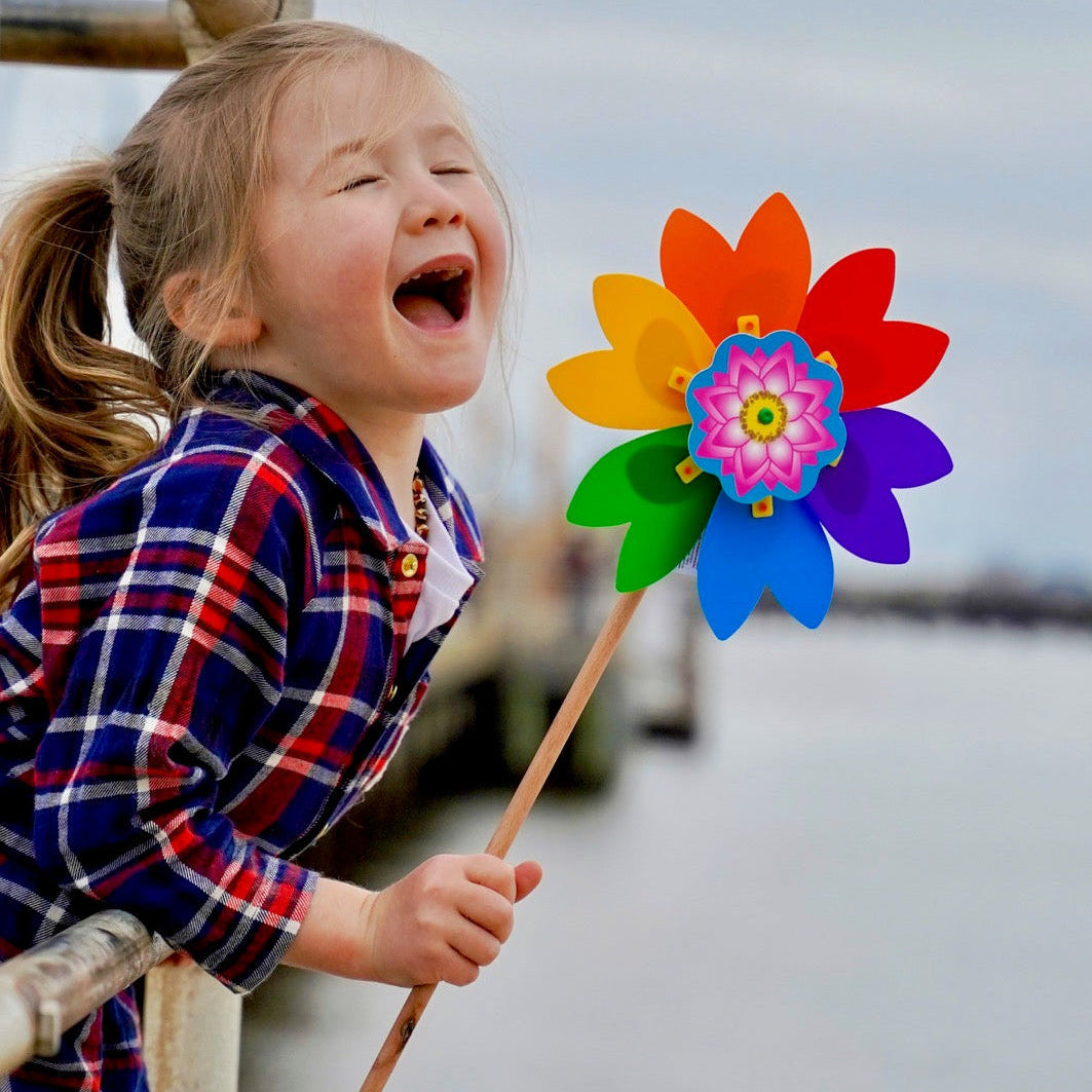 Fiorello Rainbow Windmill by WHIRLY