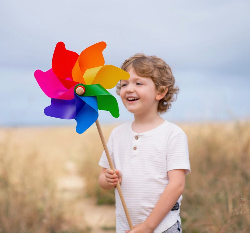 Grande Rainbow Premium Italian Windmill by WHIRLY