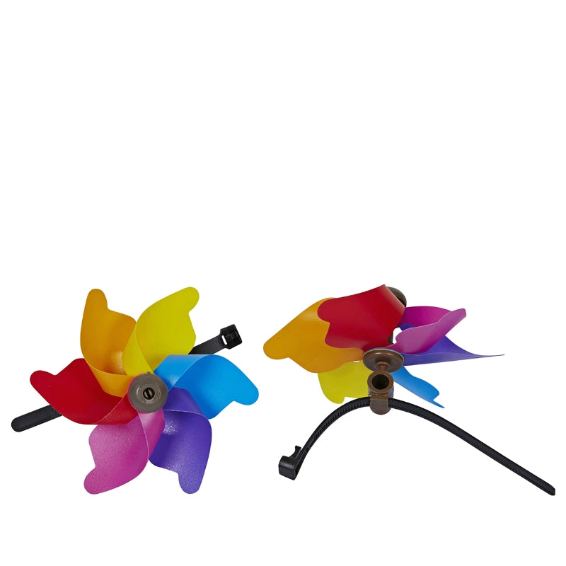 Mini Clip On Pinwheel Bikes Scooters Prams Whirly Windmills