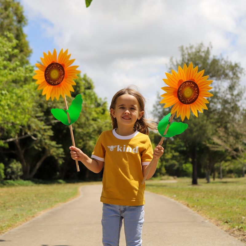 Girasole Wind Spinner by Whirly Windmills