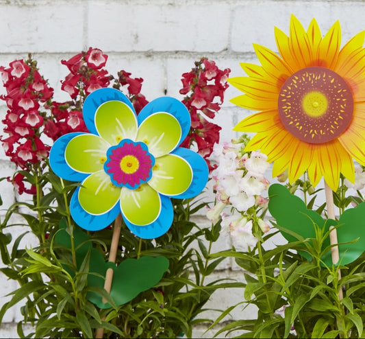 Fiore and Girasole Italian Windmills by WHIRLY