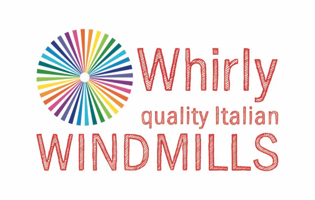 Whirly windmills on display – Italian-designed, playful, and made to last.