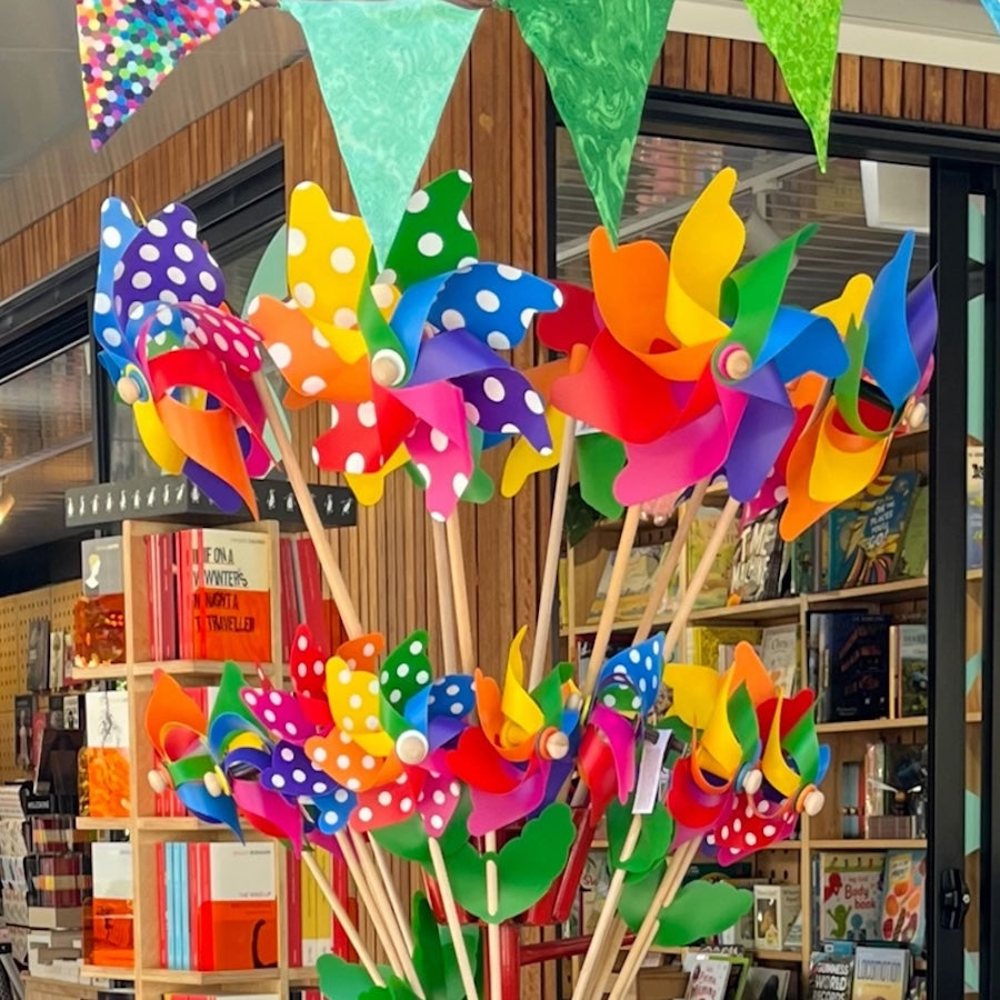 Mary Martin Whirly Windmills Display